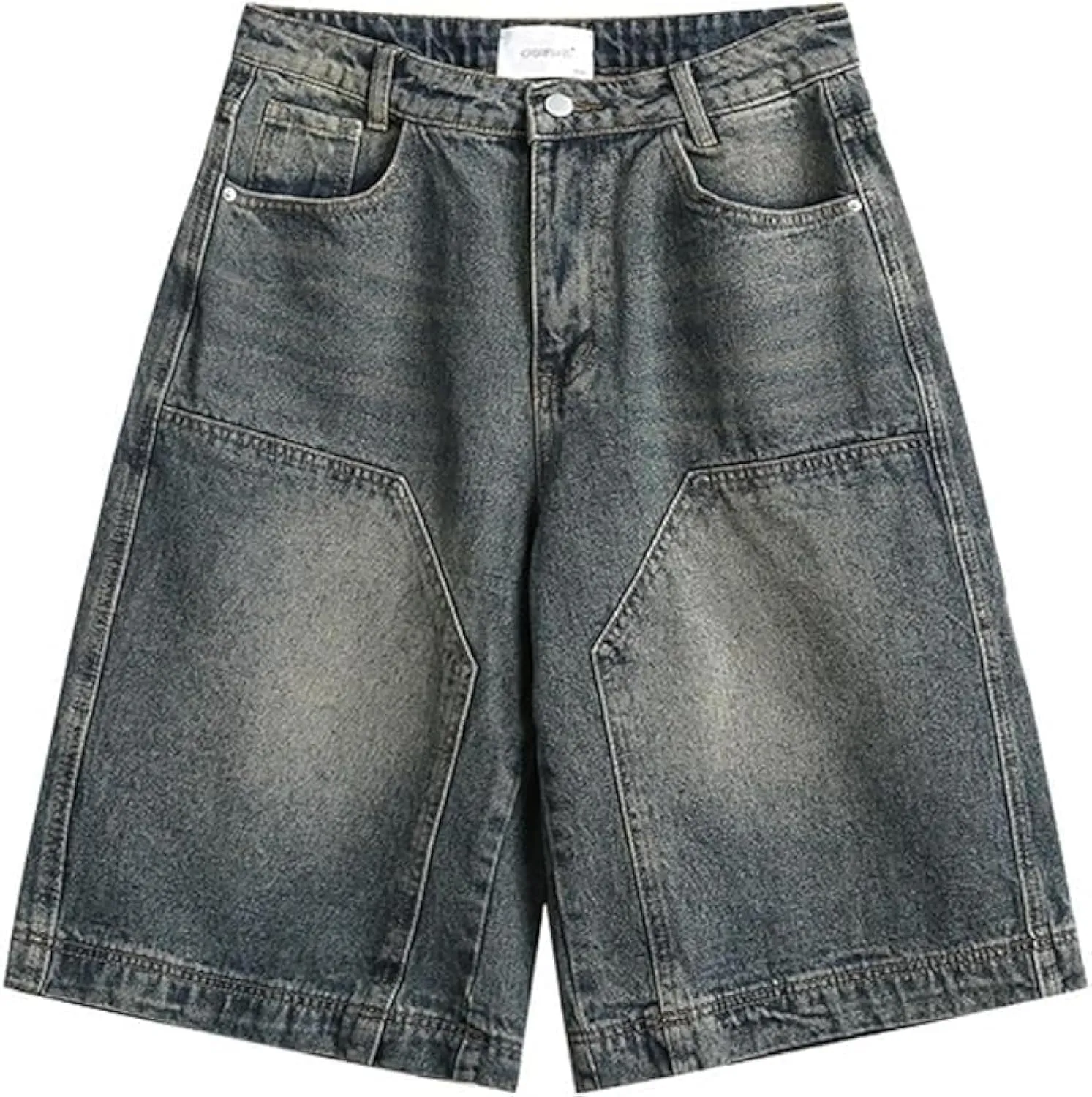 Streetwear Baggy Jorts Summer Y2K Vintage Acid Wash Jean Shorts Fashion