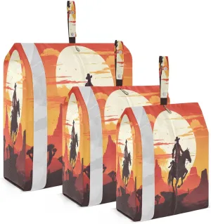 Sun Cowboy Packing Cubes for Travel 3 Set Large Packing Cubes Luggage Bags Organizer for Travel