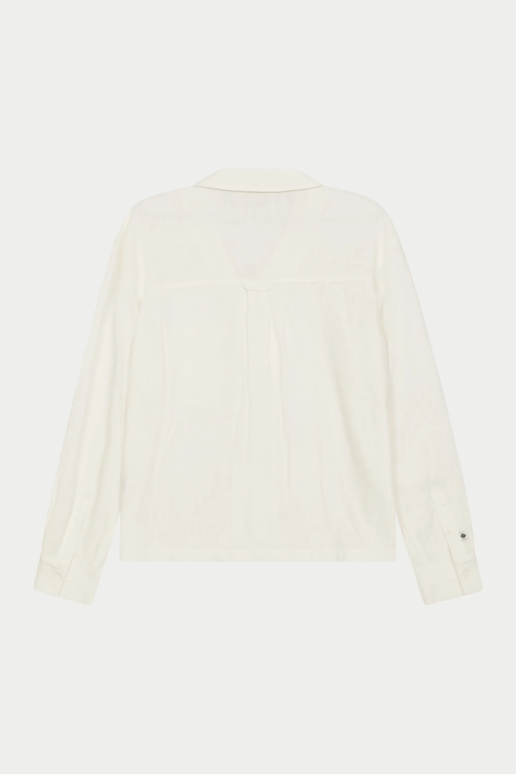 TEXTURED WOVEN SHIRT - WHITE