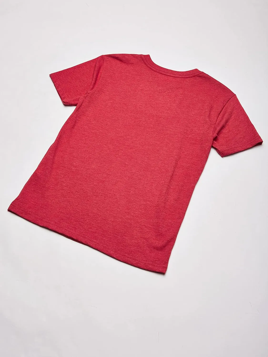 Tommy Hilfiger Boy's Short Sleeve Flag Solid V-neck T-shirt