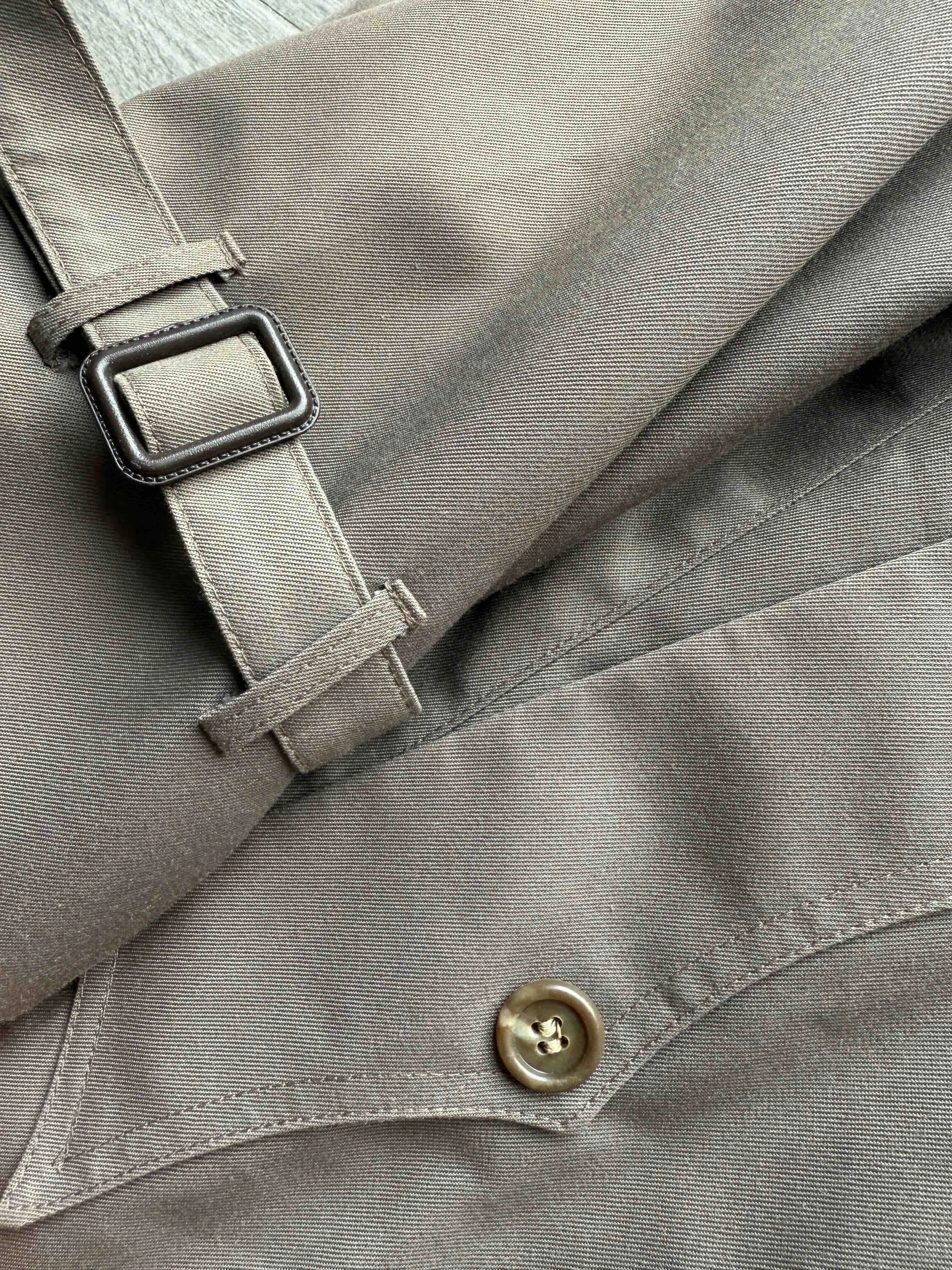 Vintage Christian Dior Monsieur trench coat 44R