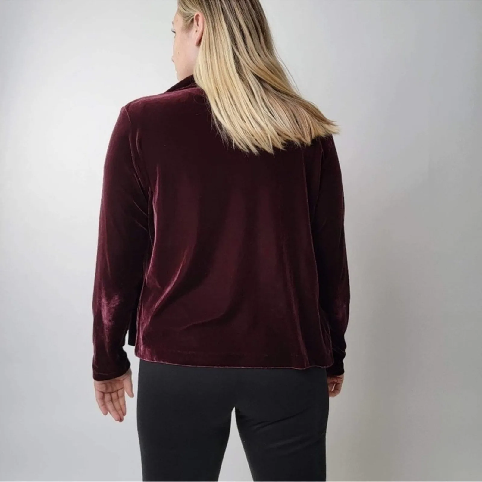 Vintage Harold’s Velvet Zip Up Jacket