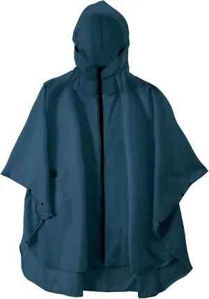 Waterproof Hooded Lightweight Rain Poncho for Adults Women Men with Pockets Unisex Fashion Zipper Jacket Coat