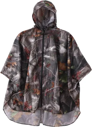 Waterproof Hooded Lightweight Rain Poncho for Adults Women Men with Pockets Unisex Fashion Zipper Jacket Coat