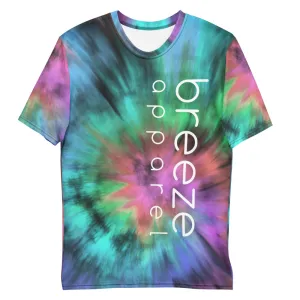 'We are creators' men's all-over tie-dye shirt