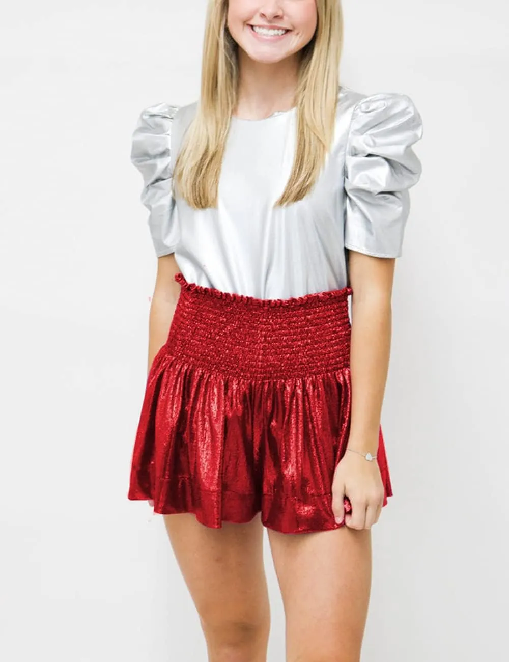 Women's Sequins Shorts High Waist Hot Short Sparkly Party Pants