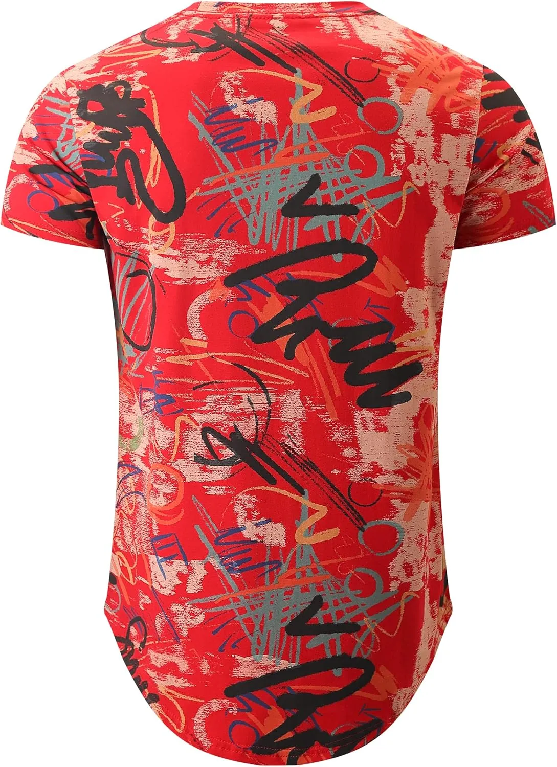 YININF Mens Hipster Hip Hop Short Sleeve Print T-Shirt Shirts Men